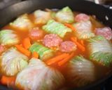 ケチャップスープの＊白菜ロール作り方13写真