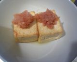熱々☆明太あんかけ豆腐作り方4写真