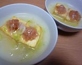 熱々☆明太あんかけ豆腐作り方6写真