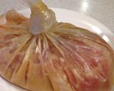 鶏ムネの味噌生姜焼き♡大葉包み作り方1写真