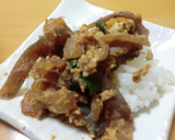 甘くて旨♪新たま・蒟蒻炒めの卵みそ作り方8写真