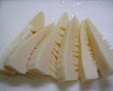 簡単！たけのこの青のりダシ天ぷら作り方1写真