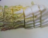 超簡単！白菜と塩昆布のサラダ作り方1写真