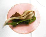 ピーマンと舞茸★ギョーザ皮で巻焼き作り方2写真