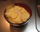 胡麻チーズポテトチップス作り方1写真