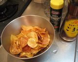 胡麻チーズポテトチップス作り方3写真