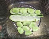 ソラマメとチーズのワンタン皮包み揚げ作り方1写真