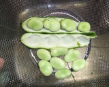 ソラマメとチーズのワンタン皮包み揚げ作り方1写真