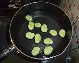 ソラマメとチーズのワンタン皮包み揚げ作り方2写真