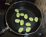 ソラマメとチーズのワンタン皮包み揚げ作り方2写真