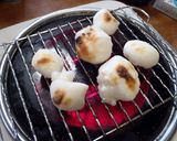 シンプルなのに美味しい　焼き餅の塩湯浸け作り方3写真