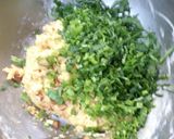 ほうれん草とﾁｰｽﾞのｹｰｸｻｸﾚ風作り方4写真