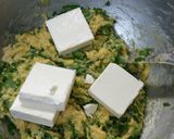 ほうれん草とﾁｰｽﾞのｹｰｸｻｸﾚ風作り方6写真