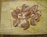 たけのこと鶏肉の筑前煮風作り方1写真