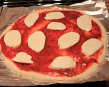 生ハムとルッコラのピザ作り方6写真