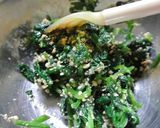 お弁当用ドライ仕上げ青菜のピーナッツ和え作り方10写真