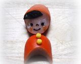 簡単キャラ弁おかず：赤頭巾ちゃん作り方8写真
