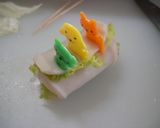 くるくる竹輪deサラミサラダ巻作り方6写真
