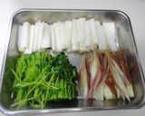 うど・みょうが・豆苗の味噌ポン和え☆作り方2写真