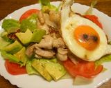 ヨーグルトチキンでロコモコ作り方7写真