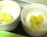 簡単　じゃがいもとトマトのチーズ煮作り方1写真
