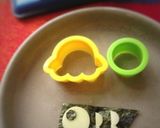 簡単キャラ弁のりとチーズで魚?こいのぼり作り方5写真
