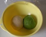 栄養満天*青汁の小豆パン作り方5写真