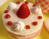 簡単！パンでデコレーションケーキ風作り方4写真