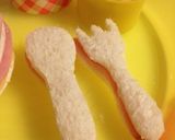 簡単！パンでデコレーションケーキ風作り方5写真