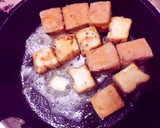 厚揚げとアボカドのバター焼肉のタレ炒め♪作り方4写真
