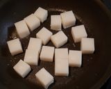 簡単まかない☆豚肉としめじのもちピザ作り方3写真