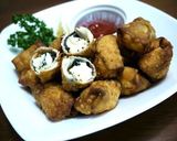 キャンディーチーズ揚げ♪バジル海苔風味♪作り方2写真