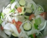 鶏手羽元と夏野菜のラタトゥユ風（圧力鍋）作り方3写真