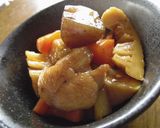 たけのこと鶏肉の筑前煮風作り方7写真
