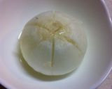 インスタント！新玉ねぎ丸ごとレンジスープ作り方1写真
