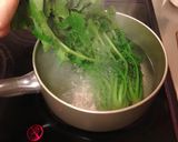 大根菜と長芋の からしゴマ酢みそ和え作り方1写真