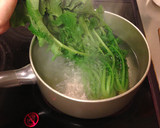 大根菜と長芋の からしゴマ酢みそ和え作り方1写真
