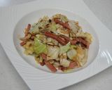 キャベツと焼き豚の豆鼓醤和え作り方5写真