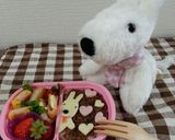 簡単 キャラ弁 「リサとガスパール」作り方6写真