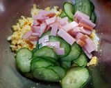 簡単☆ゆで卵のサラダ作り方3写真