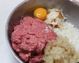 チーズインハンバーグ作り方5写真