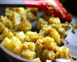 ジャガイモとみじん切り野菜のカレー風味作り方4写真