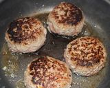 チーズインハンバーグ作り方8写真
