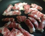 簡単肉巻き.ニンニク醤油バージョン作り方1写真