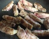 簡単肉巻き.ニンニク醤油バージョン作り方2写真