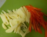 じゃがいもにんじん炒めるだけ☆お弁当にも作り方1写真