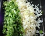 大根の葉とたくあんのおにぎり作り方1写真