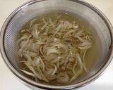 カリカリごぼうと水菜のサラダ♪作り方3写真