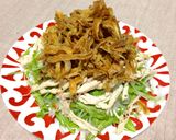 カリカリごぼうと水菜のサラダ♪作り方8写真