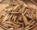 ワカサギ (Smelt) の 釘煮 ♪作り方1写真